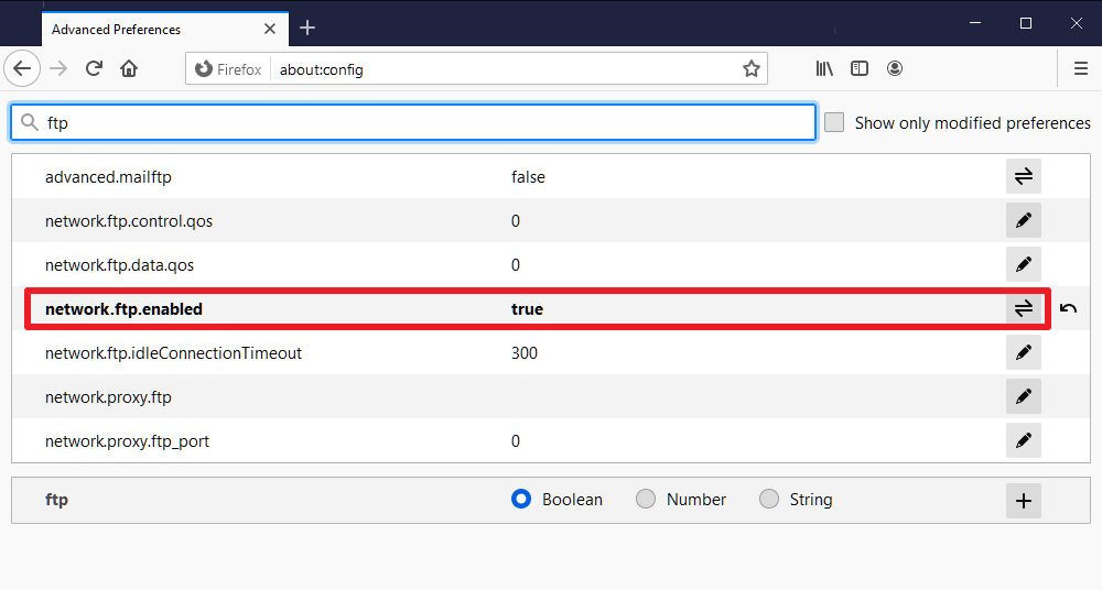 ftp mozilla client